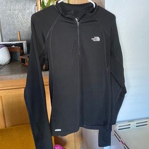Men’s Black North Face Pullover Jacket